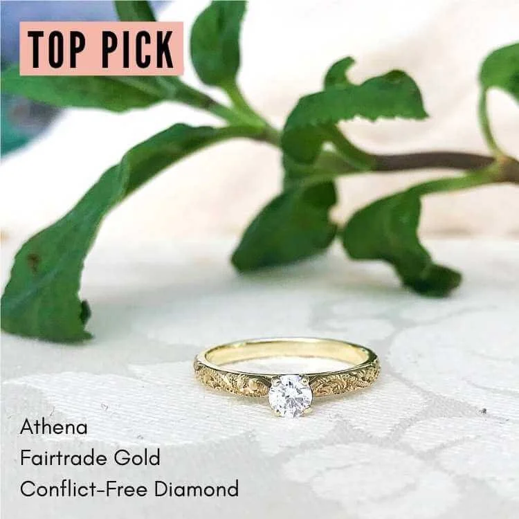 Environmental online engagement rings